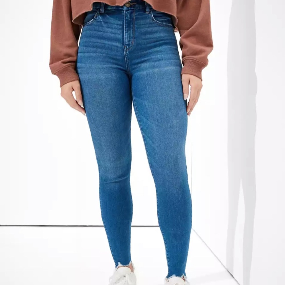American Eagle next level curvy high waisted jegging